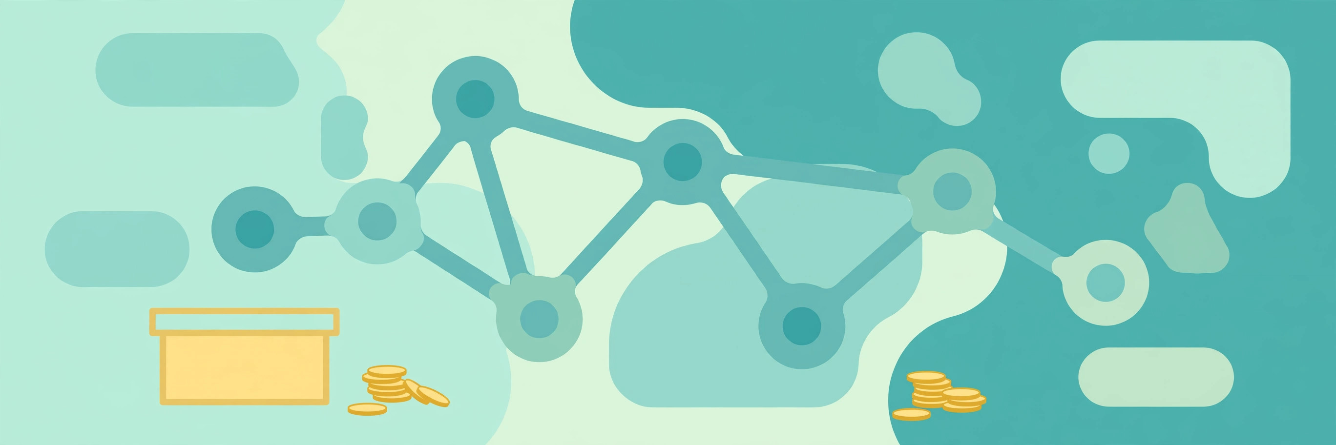 Network nodes connected with IP addresses