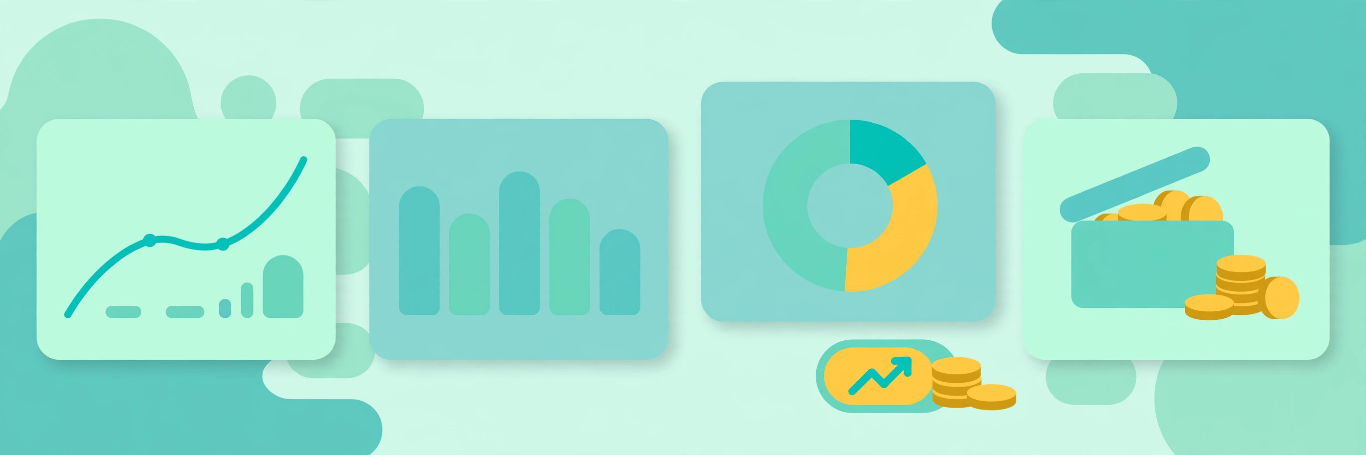 An analytics dashboard showing campaign traffic data